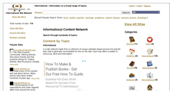 Desktop Screenshot of informational.ca